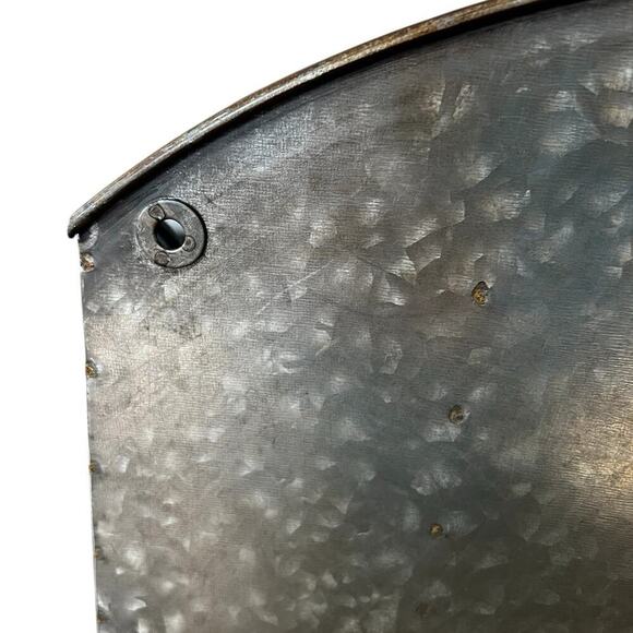 Galvanized, rustic farmhouse, organizer decor - Picture 5 of 11